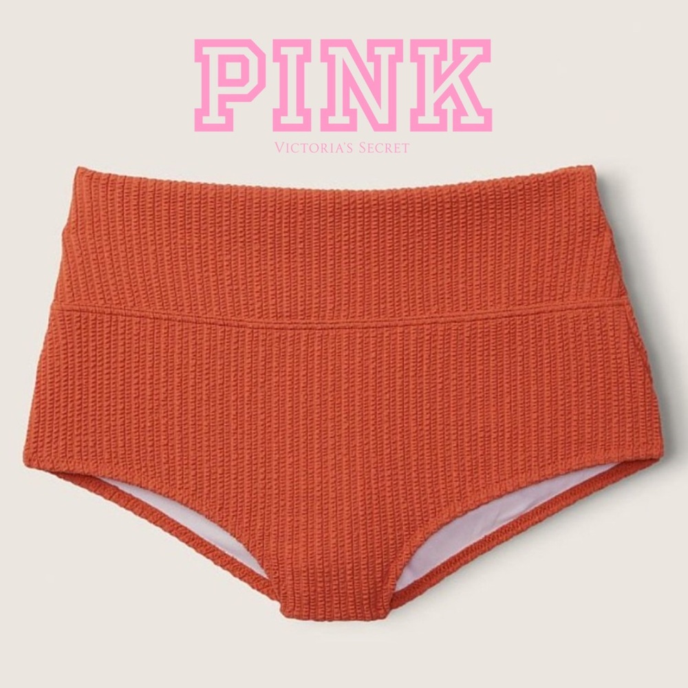 PINK Victoria’s Secret High-Waisted Bikini Bottoms NWT